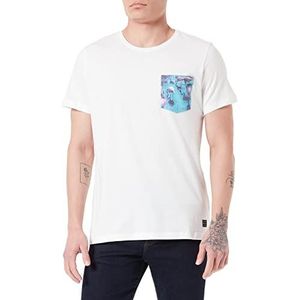 Blend Heren T-shirt, 110602/Sneeuwwit, XL