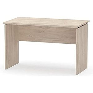 Muebles Pitarch Teide tafel, spaanplaat van deeltjes en melamine, hoge dichtheid, eiken Aurora, 120 cm