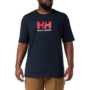 Helly Hansen Heren Logo T-shirt Blauw