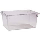 Cambro 182612CW135 Clear Camwear Clear Polycarbonaat Voedsel Opbergdoos 18 'x 26' x 12'