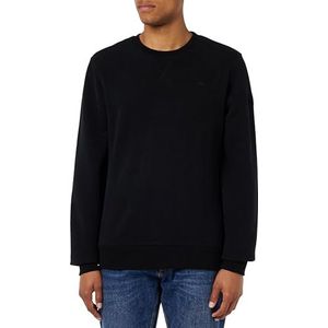 bridgeport Heren sweatshirt van biologisch katoen 36623372-BR02, zwart, XL, zwart, XL