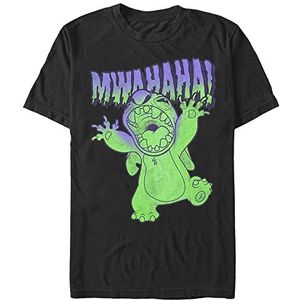 Disney Lilo & Stitch - Mwahaha Unisex Crew neck T-Shirt Black L