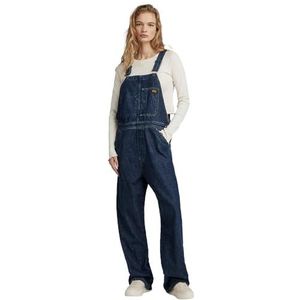 Jumpsuit Workwear Bib Overall Wmn G-Star Worn in Blue Pool XXS Dames, Blauw (Worn In Blue Pool), XXS