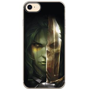ERT GROUP mobiel telefoonhoesje voor Apple Iphone 7/8/ SE 2/ SE 3 origineel en officieel erkend Marvel patroon Gamora 002 aangepast aan de vorm van de mobiele telefoon, hoesje is gemaakt van TPU