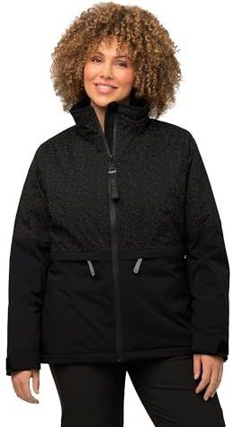 Ulla Popken Functionele jas  zwart