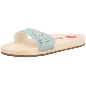 Berkemann Unisex originele sandaal houten schoen, pastelblauw, 40 EU, pastelblauw, 40 EU