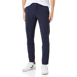 Replay Benni Hyperflex Hybrid Chino voor heren, slim fit, 500 Midnight Blue, 28W x 32L