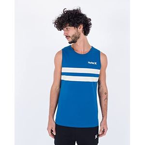 Hurley M Oceancare Stripes Tank-T-shirt voor heren