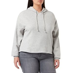 PIECES Pcchilli Ls Hoodie Noos Bc Sweatshirt voor dames, grijs (light grey melange), XXL
