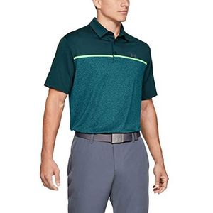 Under Armour UA HeatGear korte mouwen, compressieonderhemd voor lichaamsbeweging, gymtop voor heren, met HeatGear stof voor heren