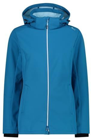 CMP - Dames Wandeljas - Softshell - Met Rits en Capuchon - Waterdicht 7000