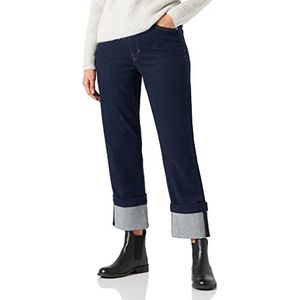 s.Oliver Damesjeans, Karolin Cropped STurkijaight Leg, diepblauw, 46