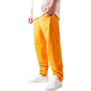 Urban Classics Sweatpants heren Sportbroek,Oranje,XS