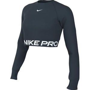 Nike Dames Pro Df 365 Crop Ls Top