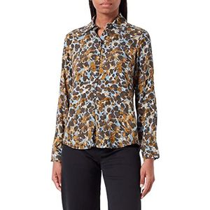 Gerry Weber Damesblouse, Blau/Grün Druck, 72 NL