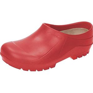 Nora dames pu comfy slipper, rood, 36 EU