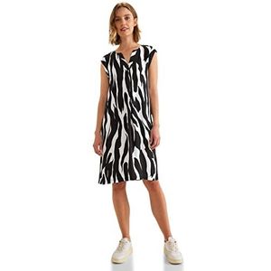 Street One zomerjurk voor dames, zwart, 36