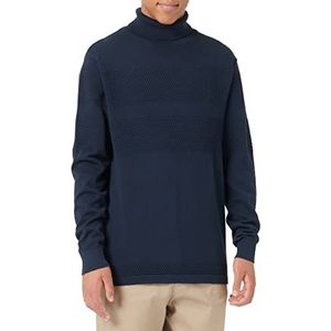SELECTED HOMME Heren Slhmaine Ls Knit Roll Neck W Noos Pullover, Dark Sapphire, S