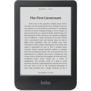 Kobo Clara BW | eReader | 15,2 cm (6 inch) Glare-Free Touchscreen met ComfortLight Pro | Dark Mode Optie | Audiobooks | Waterdicht | 16 GB geheugen | Zwart