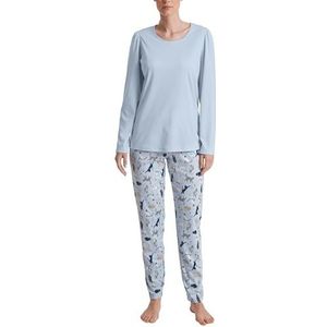 CALIDA Cat Dreams pyjama Harmony Blue, maat 40-42, Harmony Blauw, 40/42