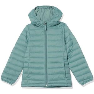 Amazon Essentials - Lichtgewicht Waterbestendig Opvouwbaar Donsjack - Groen - Voor Meisjes