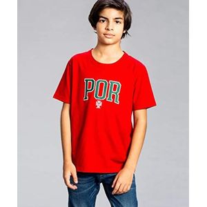 FPF PORTS010102JM T-shirt, Rood, M Jongens