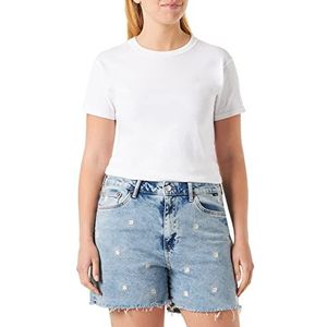 Mavi Dames Pixie Jeans Shorts, blauw, 31, blauw, 31