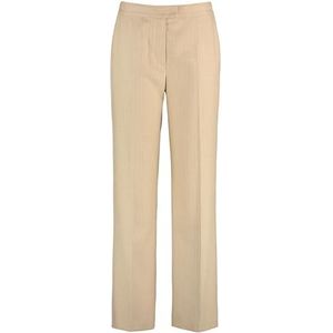 Gerry Weber Damesbroek, camel beige strepen, 36