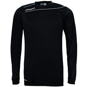 uhlsport Volwassenen Stream 3.0 shirt met lange mouwen, zwart/wit, M