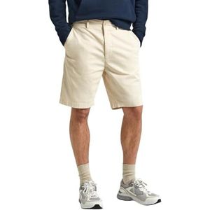 Pepe Jeans Heren Regular Chino Short, Bruin (Licht Beige), 29W, Bruin (Licht Beige), 29W