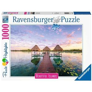 Puzzel Tropisch Uitzicht (1000 Stukjes) - Ravensburger