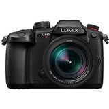 Panasonic Lumix GH5M2L | Hybride camera Expert + lens Panasonic Leica 12-60 mm (sensor 4/3 20,3 MP, dubbele staaf, C4K 60p, 4:2 10bit, live stream, tropicaliseerd) zwart - Franse versie