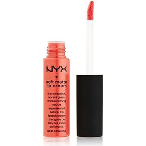 NYX Professional Makeup Lippenstift, Soft Matte Lip Cream, crèmige en matte afwerking, sterk gepigmenteerd, langdurig, veganistische formule, kleur: Antwerp