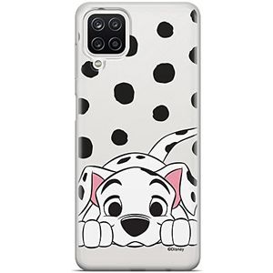 ERT GROUP mobiel telefoonhoesje voor Samsung A12 / M12 origineel en officieel erkend Disney patroon Dalmatian 004 optimaal aangepast aan de vorm van de mobiele telefoon, gedeeltelijk bedrukt