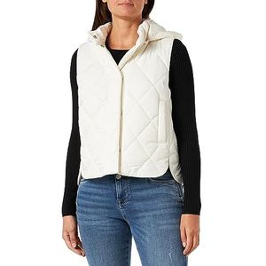s.Oliver BLACK LABEL Outdoorvest voor dames, wit, 48
