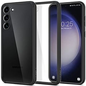 Spigen Ultra Hybrid Case Compatibel met Samsung Galaxy S23 Plus 5G hoesje -Matte Black