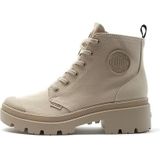 Palladium Pallabase Twill damessneakers, Beige Tan, 41 EU