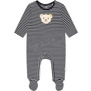 Steiff Uniseks basic baby-pyjama voor peuters, Steiff Navy, 74 cm
