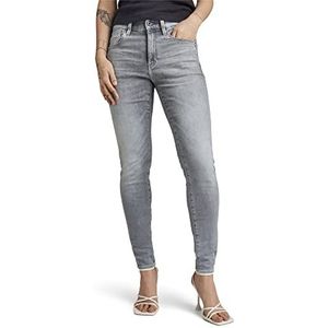 G-STAR RAW Lhana Skinny jeans voor dames, Grijs (Sun Faded Glacier Grey A634-c464), 28W x 32L