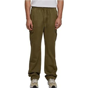 Urban Classics Heren broek Cotton Cargo Pants tiniolive XL, tiniolive, XL