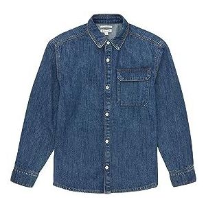 TOM TAILOR Kinderhemd voor jongens, 10110 - Blue Denim, 140 cm