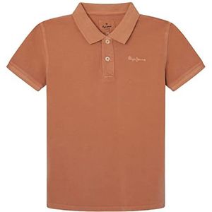 Pepe Jeans Oli Gd Polo Sweater voor jongens, oranje (squash oranje), 8 Jaar