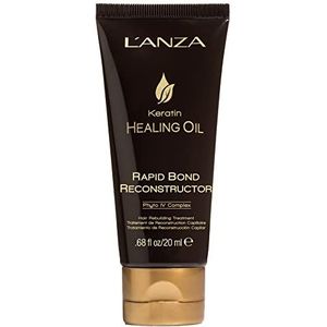 L'ANZA Rapid Bond Reconstructor - Keratine Haarbehandeling Olie Haarverzorging Repair Behandeling IV Complex Haarbehandeling voor Beschadigd Haar, Vegan Haar & Gespleten Haarpunten Repair Serum (20ml)