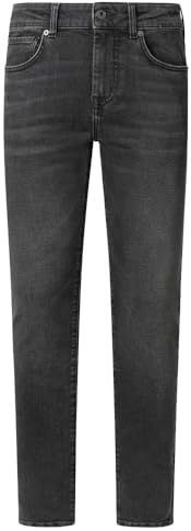 Pepe Jeans - Finsbury - Skinny Jeans - Zwart - Taille 29 / Lengte 34