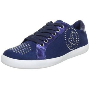 s.Oliver Casual sneakers voor dames, Blau Blau Navy 805, 38 EU