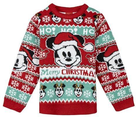 Cerda Group - Gebreide Trui - Kerst - Mickey - 100% Polyester
