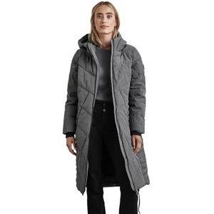 Street One Lange teflon-jas voor dames, Frost Grey Melange, 36