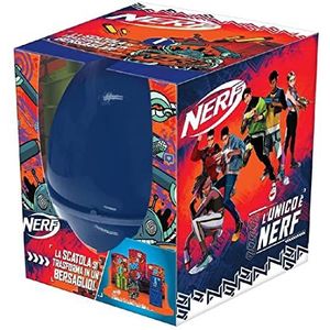 Nerf 2022 Hasbro Sorpresovo - ei vanaf 8 jaar met verrassingen en doos verandert in doelset