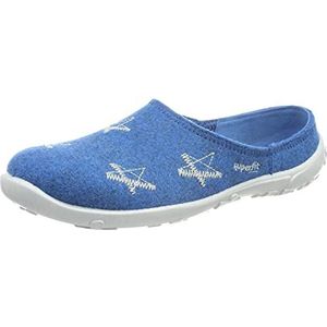 Superfit Lucky pantoffels voor meisjes, blauw 8010, 25 EU