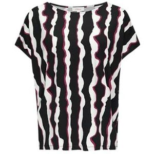 S'Oliver Women-T-shirt99B5 GREY BLACK